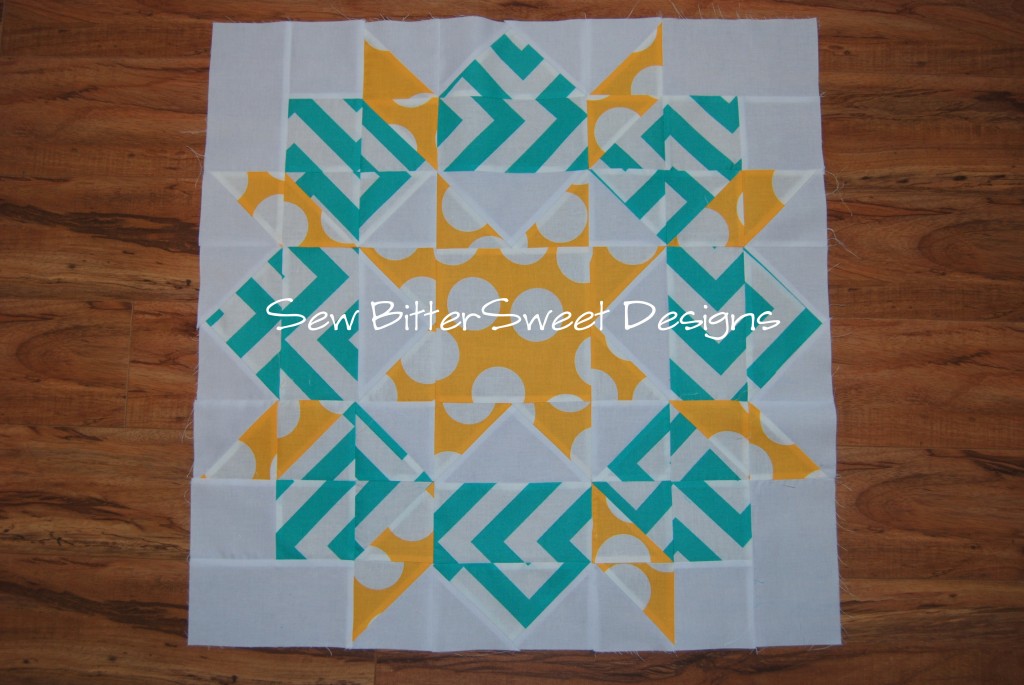 Aqua & Yellow