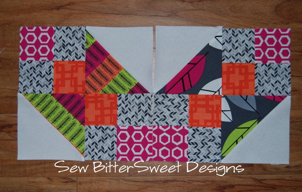 Sew Intertwined QAL outside blocks