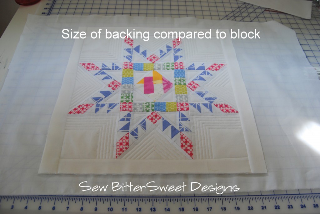 Backing Leftovers Pillow