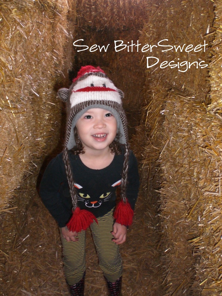 Fun in the hay maze