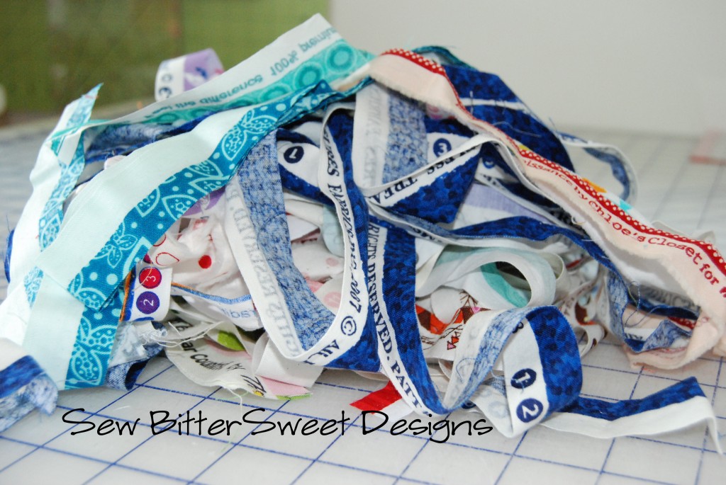 Pile of Selvages