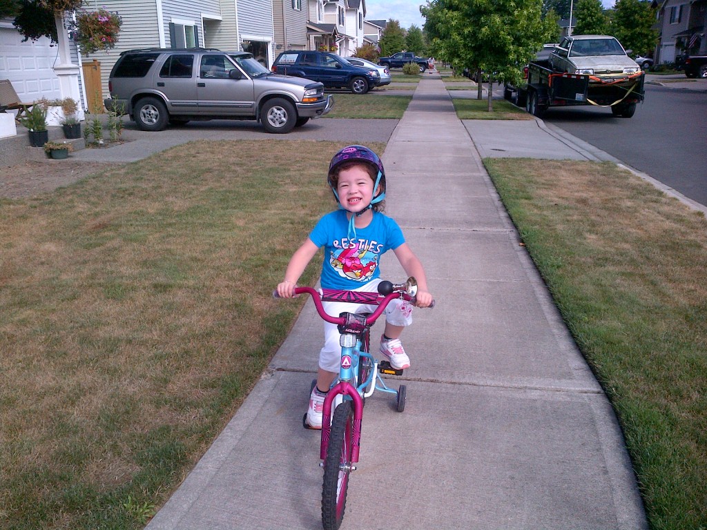 She made it!
