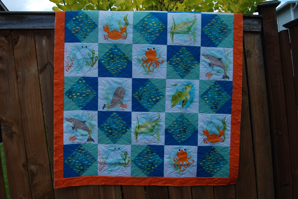 Sea Creatures Quilt - https://test.sewbittersweetdesigns.com